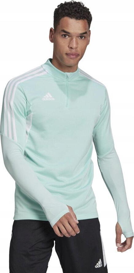 BLUZA MĘSKA ADIDAS CONDIVO 22 TRAINING TOP MIĘTOWA HD2315 r 2XL Marka adidas