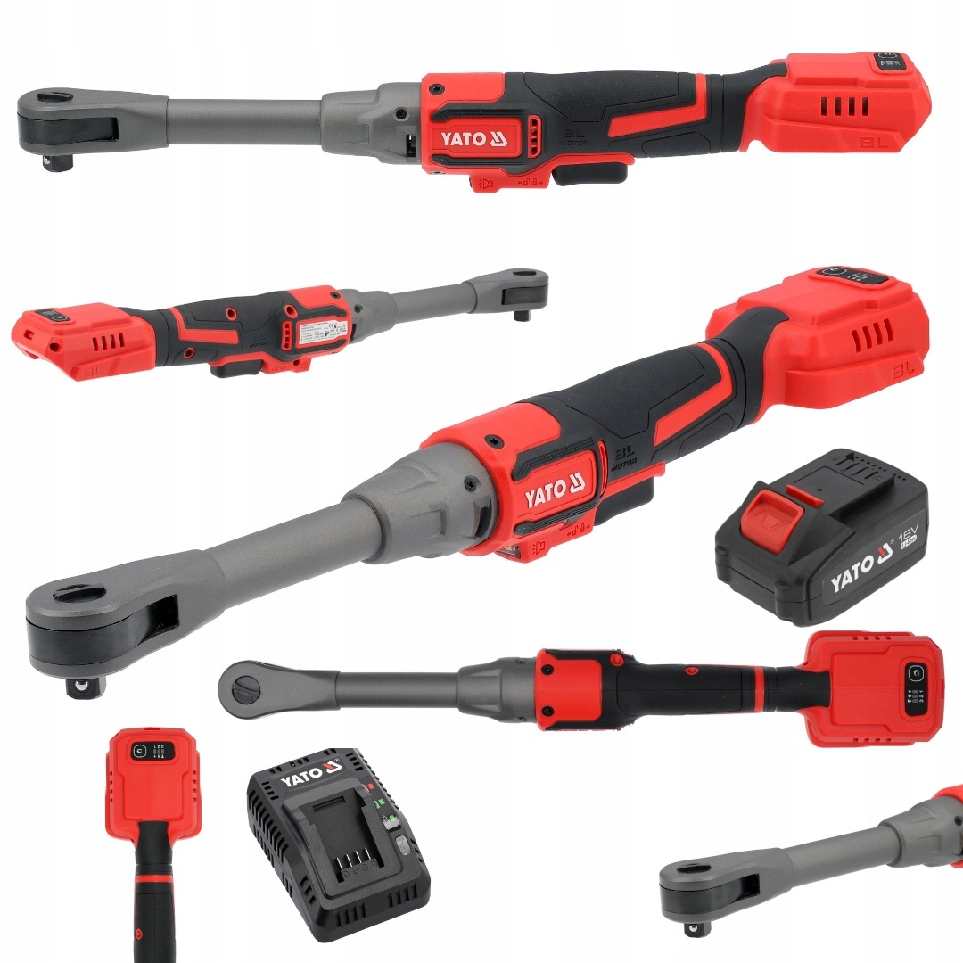 Set Hrkálka Udar 18V 1/2 110 Nm Bezkartáčová 4AH Aku Yato YT-828035