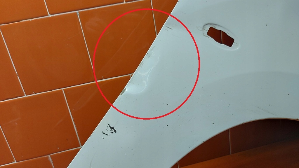 BŁOTNIK PRAWY PRZÓD TOYOTA PROACE CITY OPEL COMBO E BERLINGO IV RIFTER Stan opakowania zastępcze