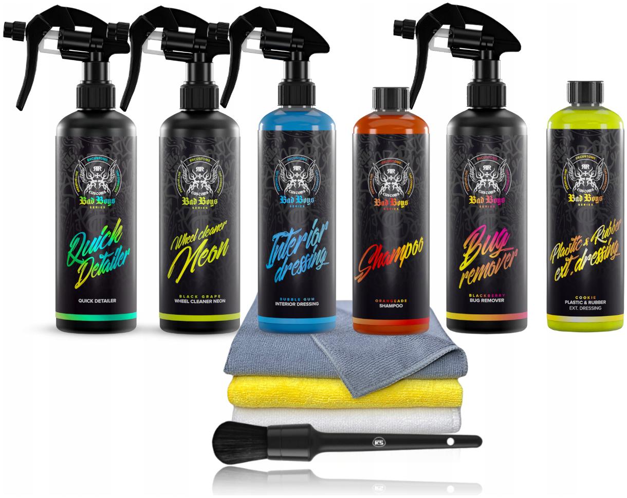 RR CUSTOMS RRC BAD BOYS ZESTAW KOSMETYKÓW DO AUTA #93