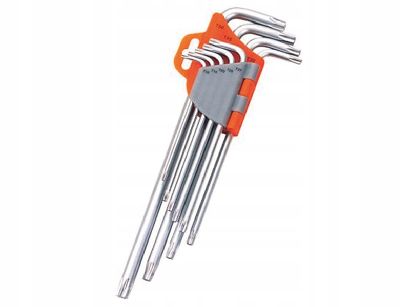 

Zestaw Imbusy Imbus Gwiazdkowe Klucz Torx 9 Szt