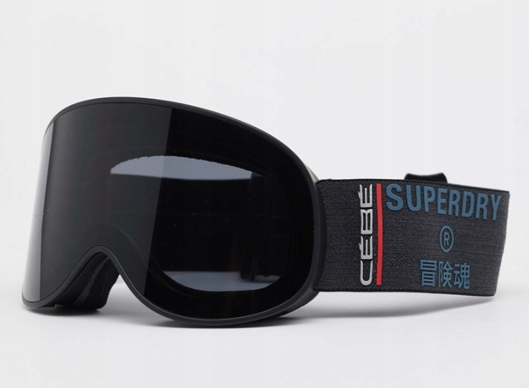 Gogle Cébé Attraction X Superdry color matt back grey ultra black Cat. 3