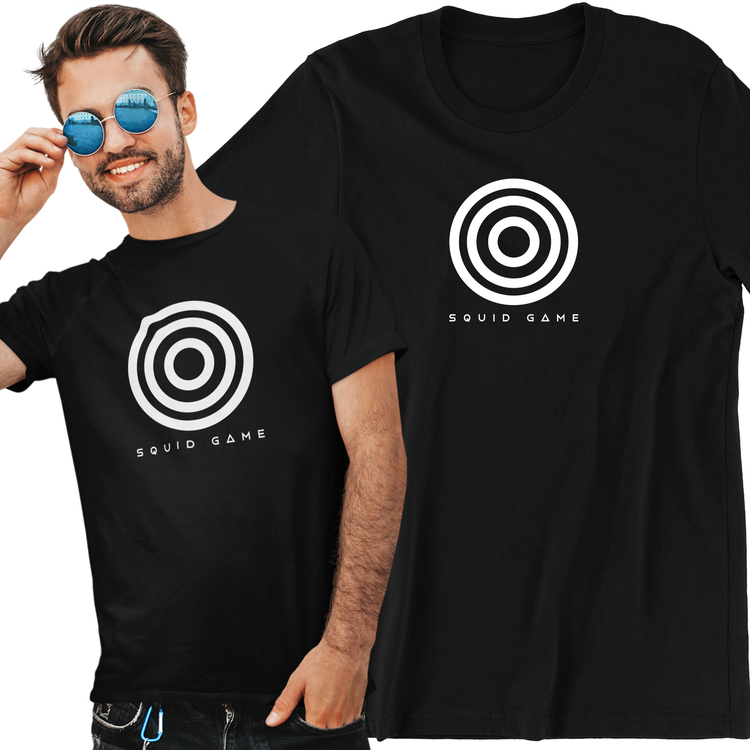 

T-shirt Koszulka z Nadrukiem Squid Game Prezent XL