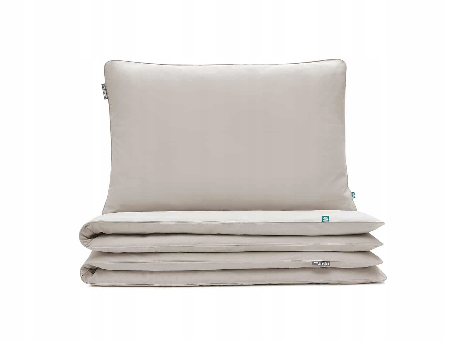 Posteľná Bielizeň Basic Béžová 220 x 200 cm 2 x 80 x 70 cm Mumla