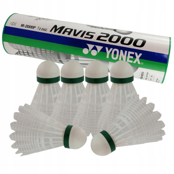 Lotki do badmintona 6szt YONEX MAVIS 2000 wolne
