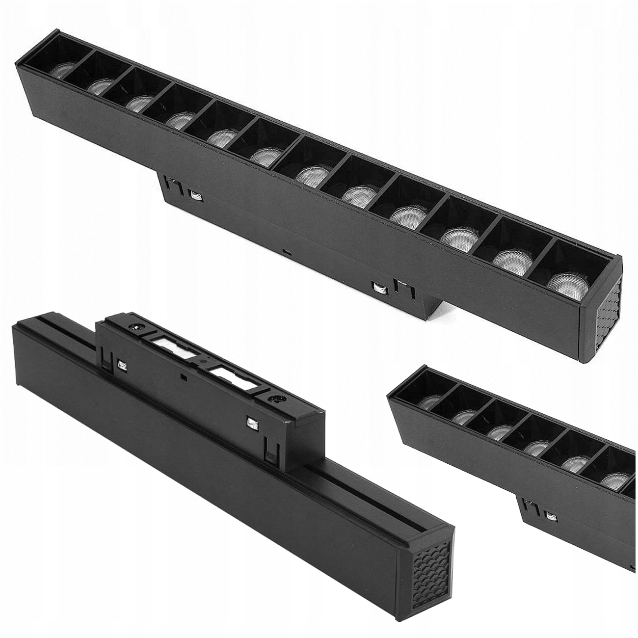 Led Lampa S Diódami Pre Magnetické Lišty Tuya 12W Čierna Cct