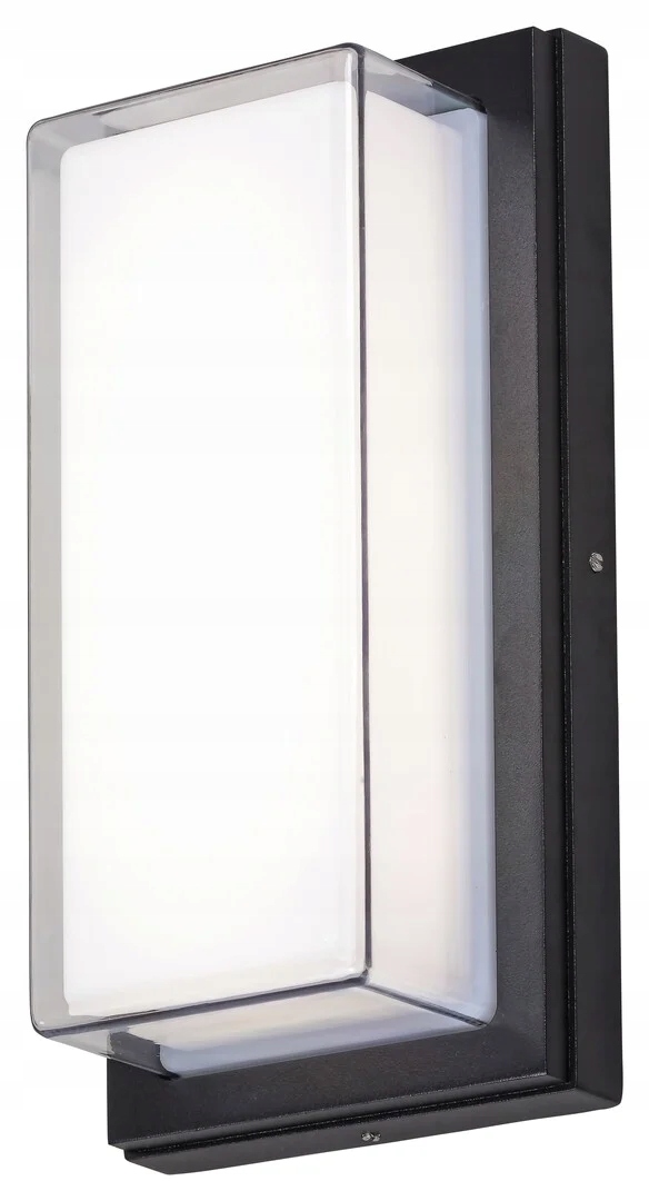 Vonkajšie nástenné svietidlo obdĺžnikové Led 12W Andorra čierne 8830 Rabalux