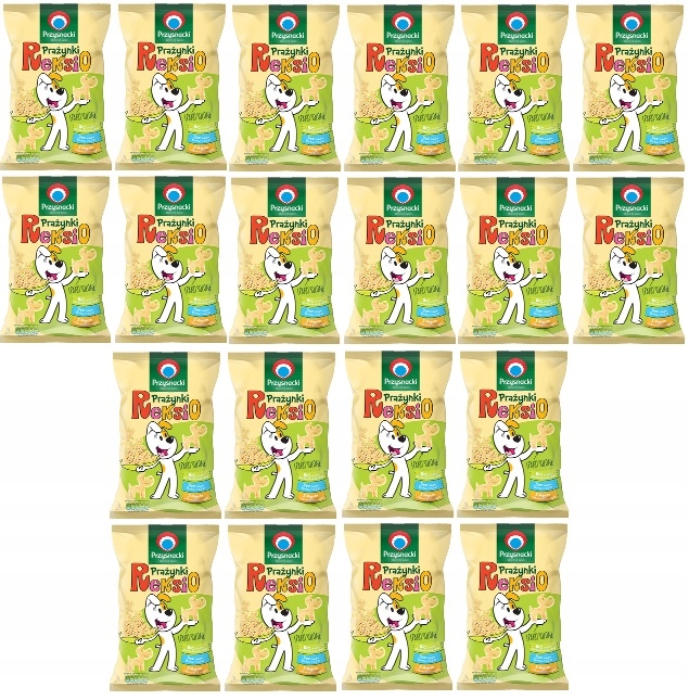 20x 95g Przysnacki Prażynki Reksio lekko solone Karton