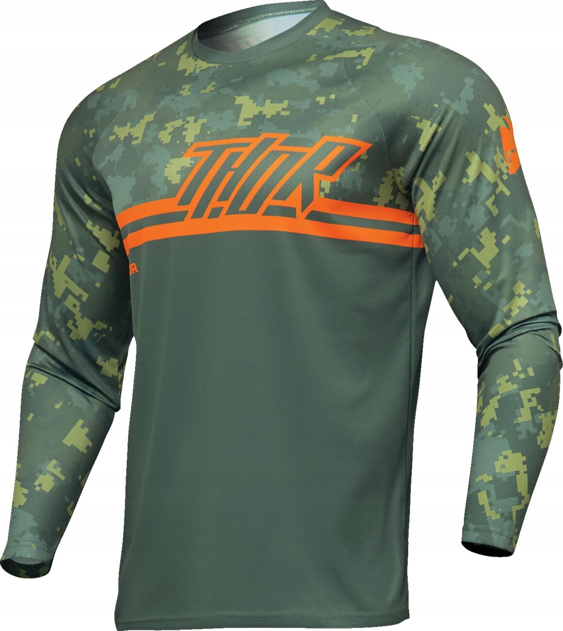 BLUZA DZIECIĘCA NA CROSSA THOR YOUTH SECTOR DIGI GREEN/CAMO R. L