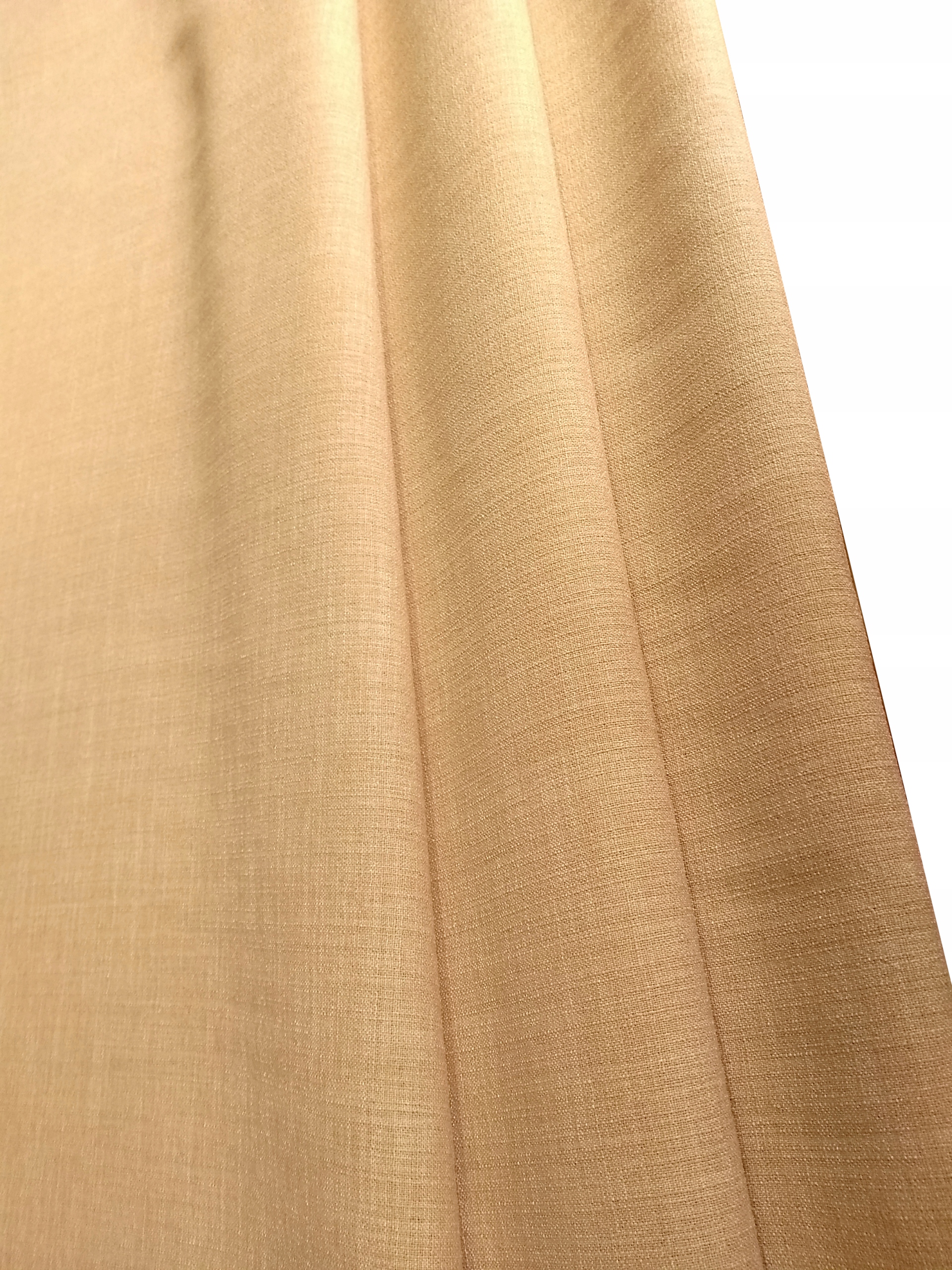

tkanina len na zasłony dekoracje beżowy szer 150cm