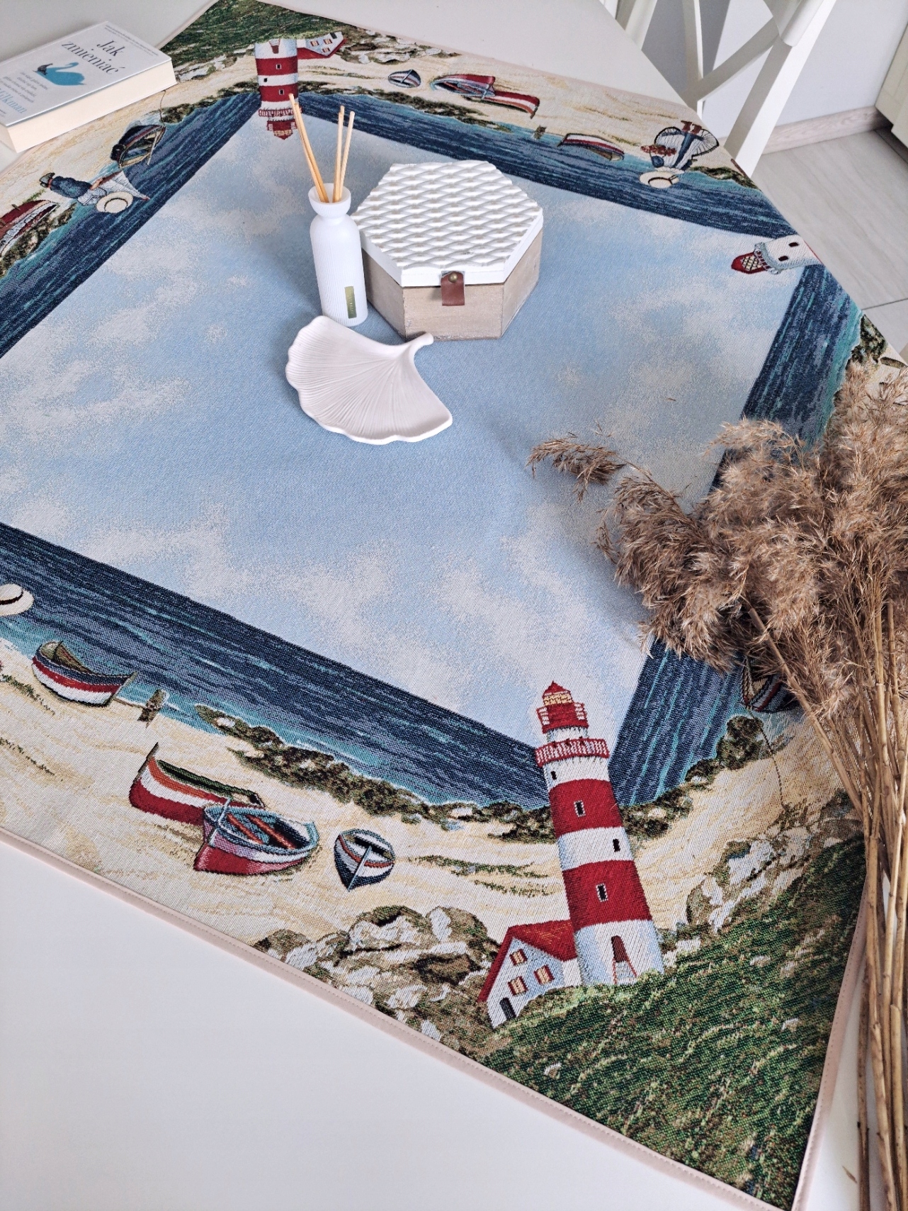 Ubrus 100x100 cm V102 pláž