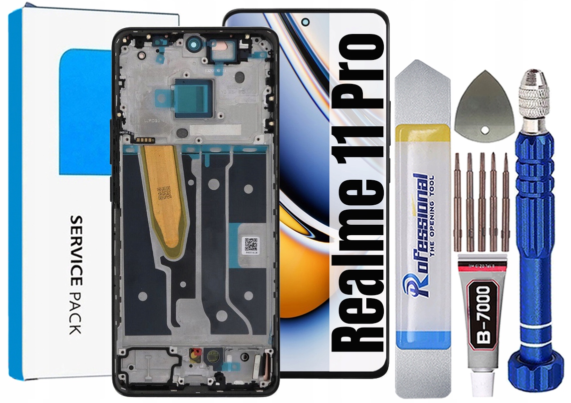 Displej Pro Realme 11 Pro Lte 5G Originál Obrazovka Rámeček