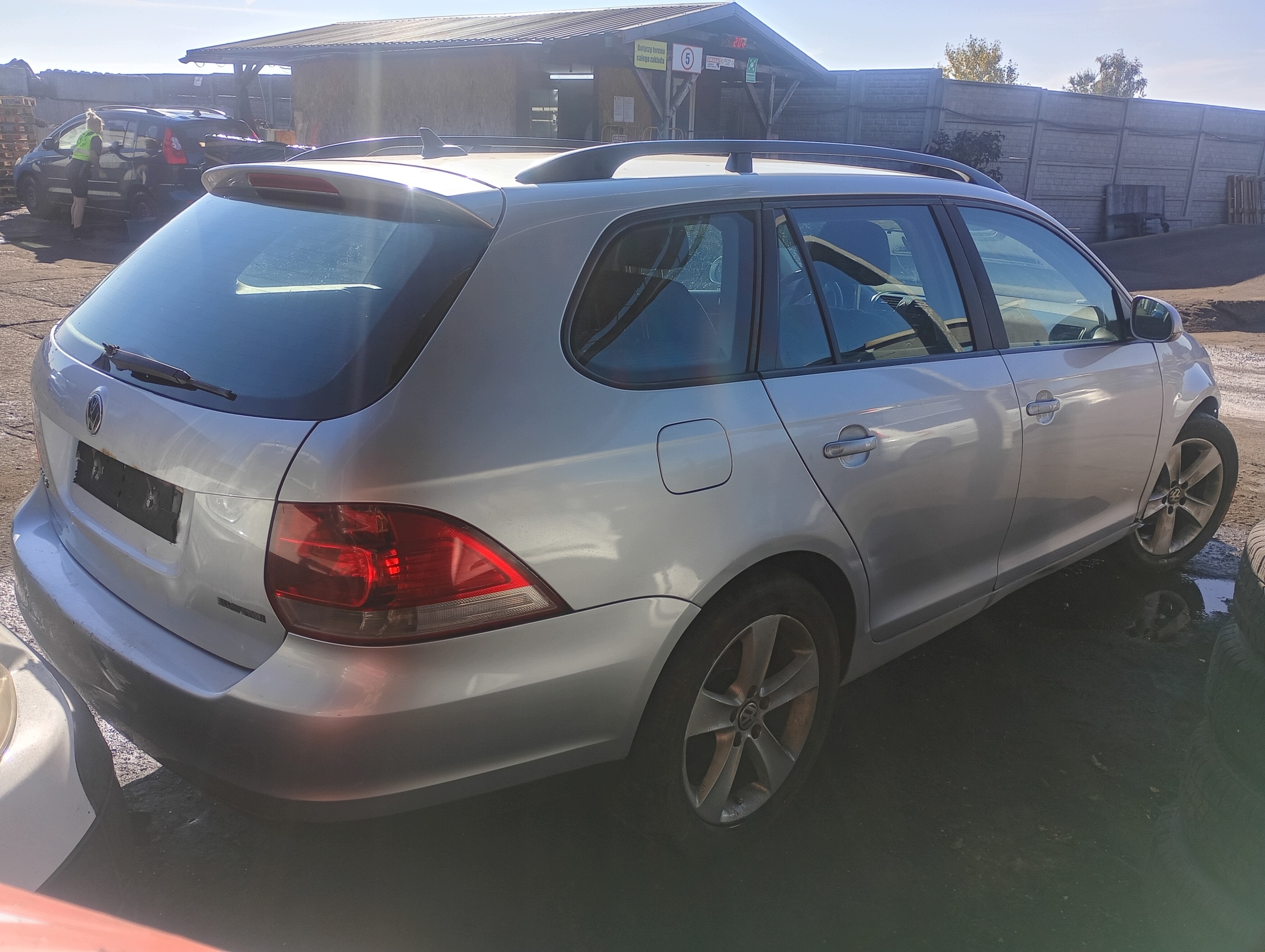 fenster seitlich karoserie rechts hinten heck VW Golf V 5 07-09