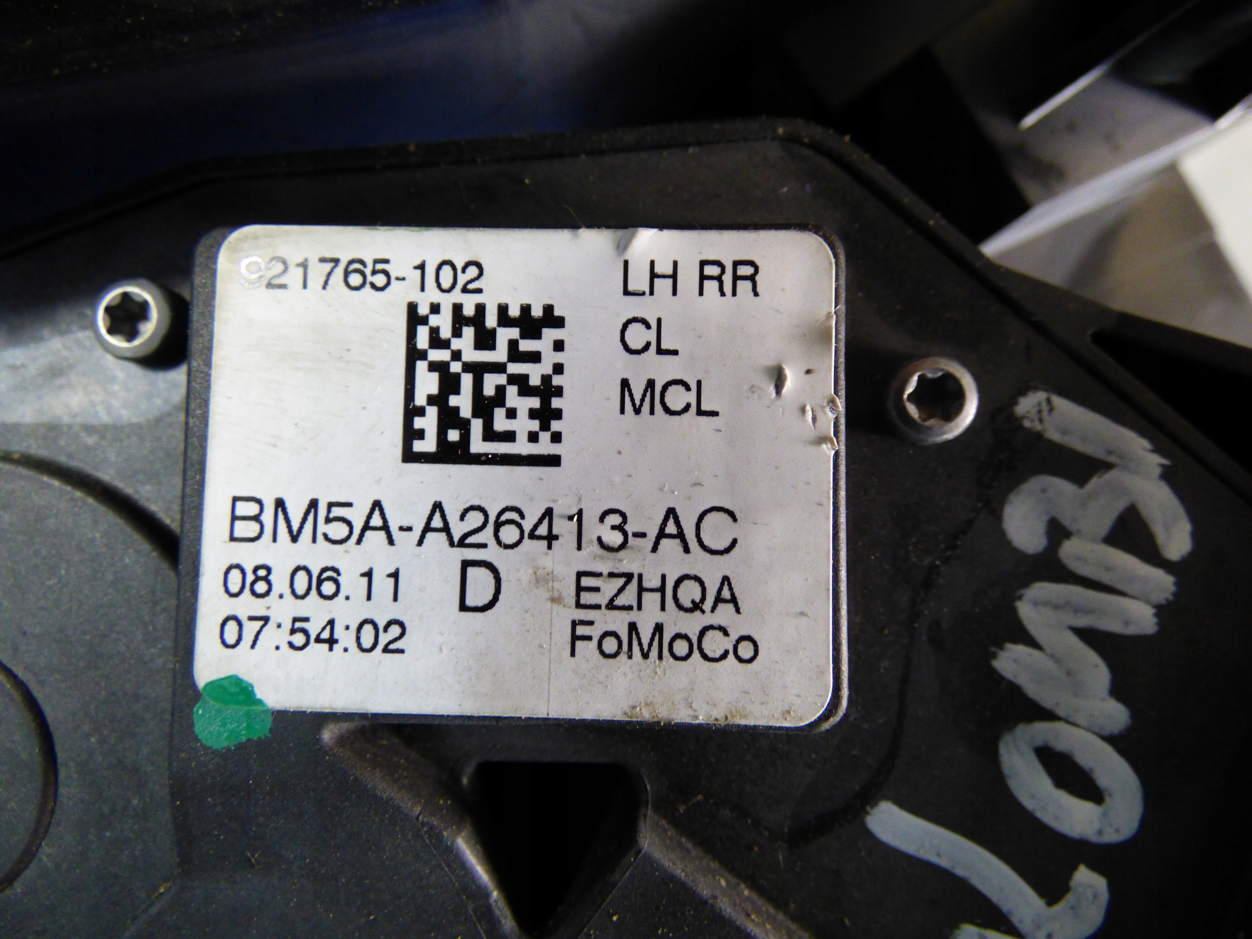 lock door left rear part 4PIN FORD FOCUS MK3