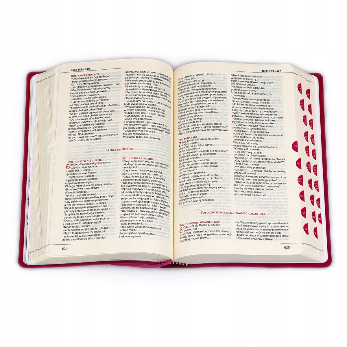 Biblia dla kobiet wersja z paginatorami M