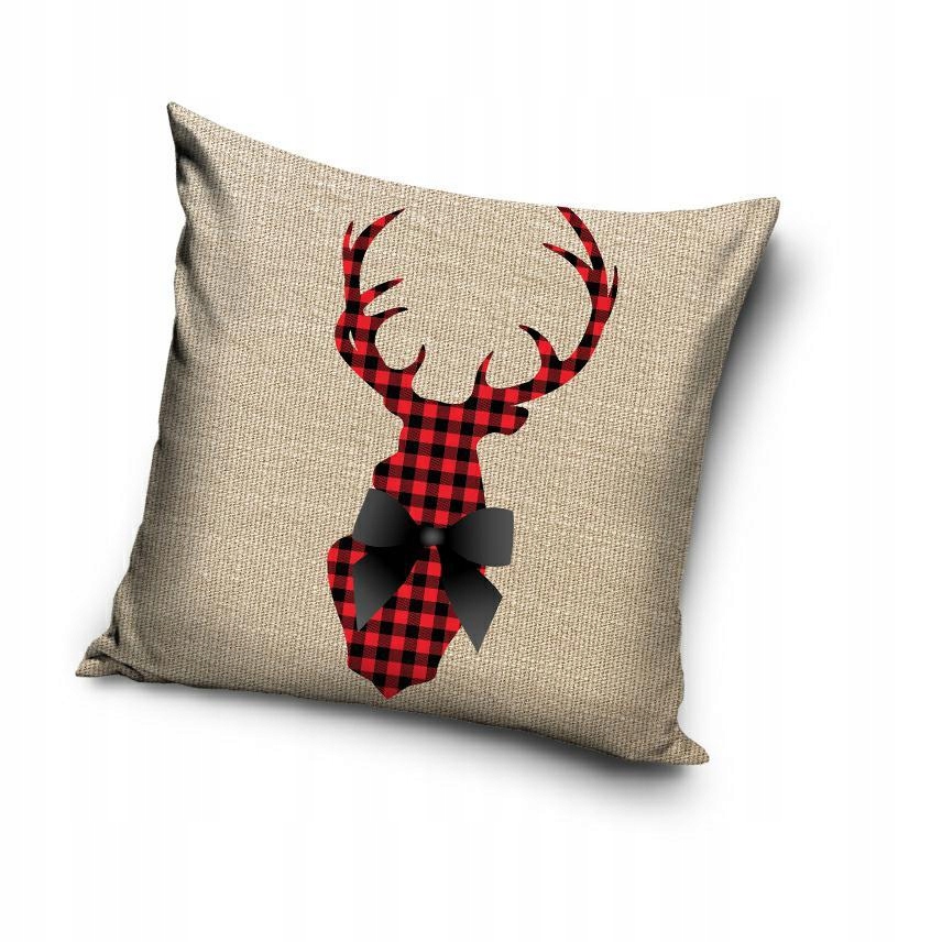 

Poszewka na święta na poduszkę jasiek 40 cm Deer