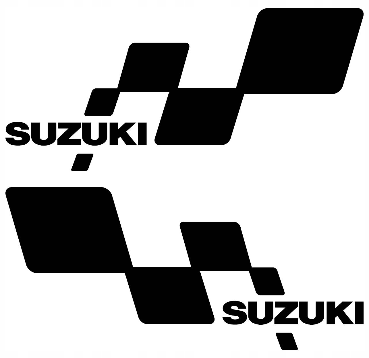 

Naklejki Suzuki szachownica 33cm Różne 2szt
