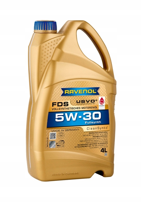 Ravenol Olej Ravenol 5V30 4L Fds Cf Sp A5/B5 A7/B7 M2C 913D 03.