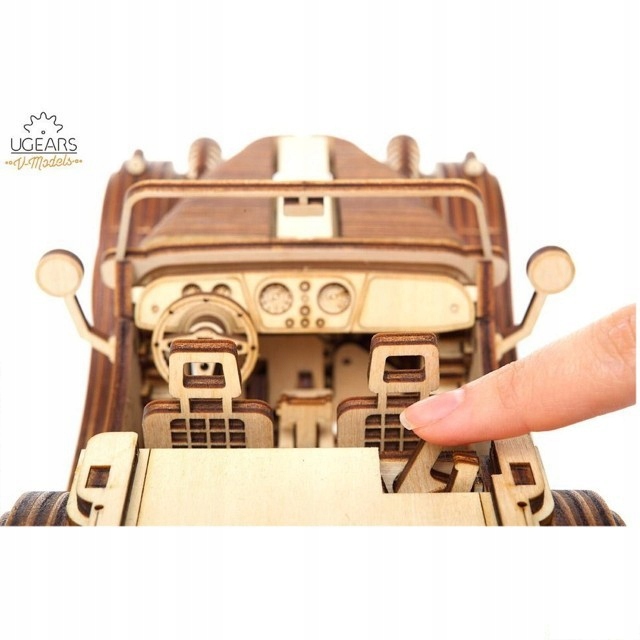 3D mechanikai modell - Auto Roadster VM-01 ( Ugears ) Gyermek életkora 14 év <