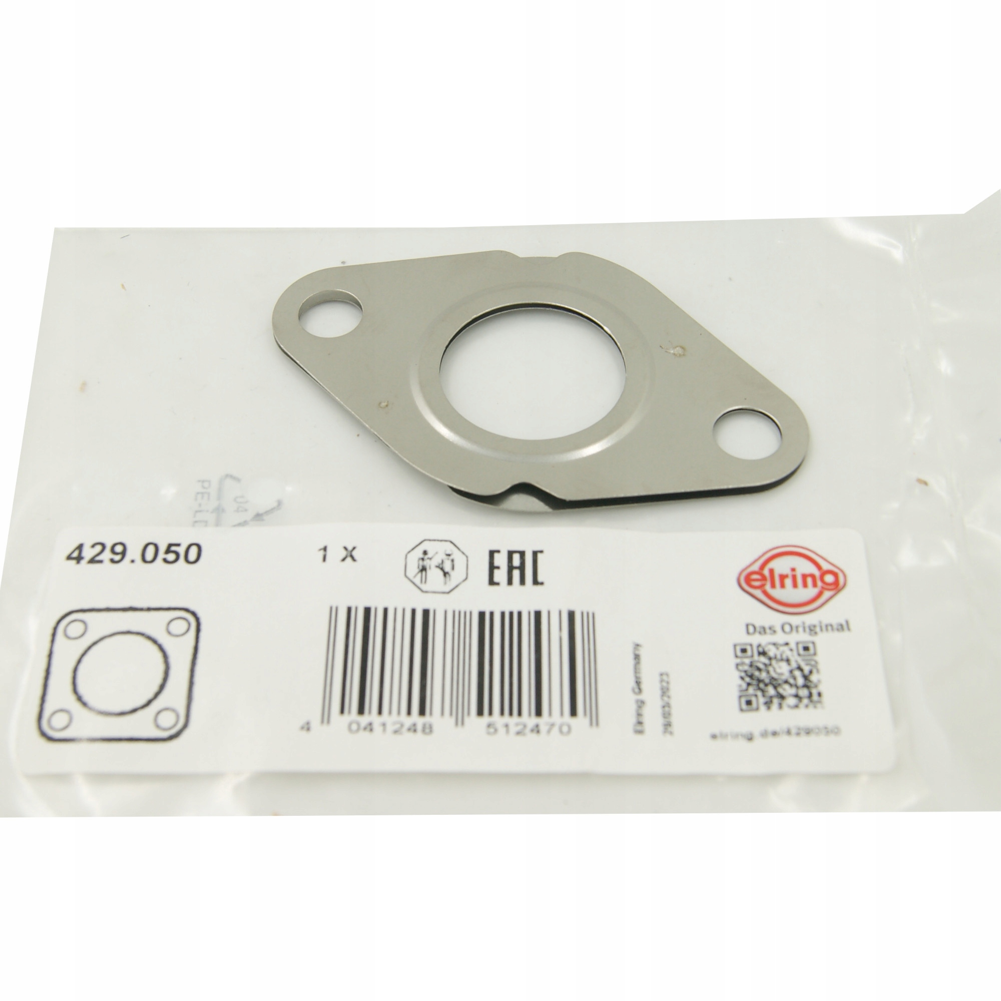 ELRING USZCZELKA ZAWORU EGR DO AUDI A3 8P VW GOLF IV V PASSAT B5 B6 1.9TDI