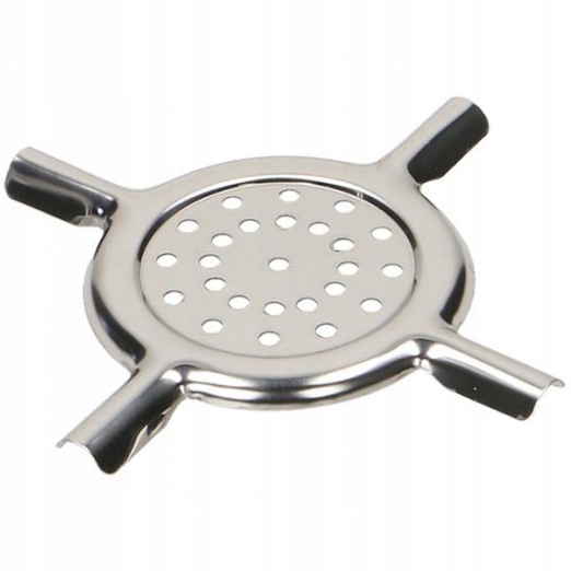 KRZYŻAK OKRĄGŁY PODSTAWKA NA PALNIK GAZOWY CHROM