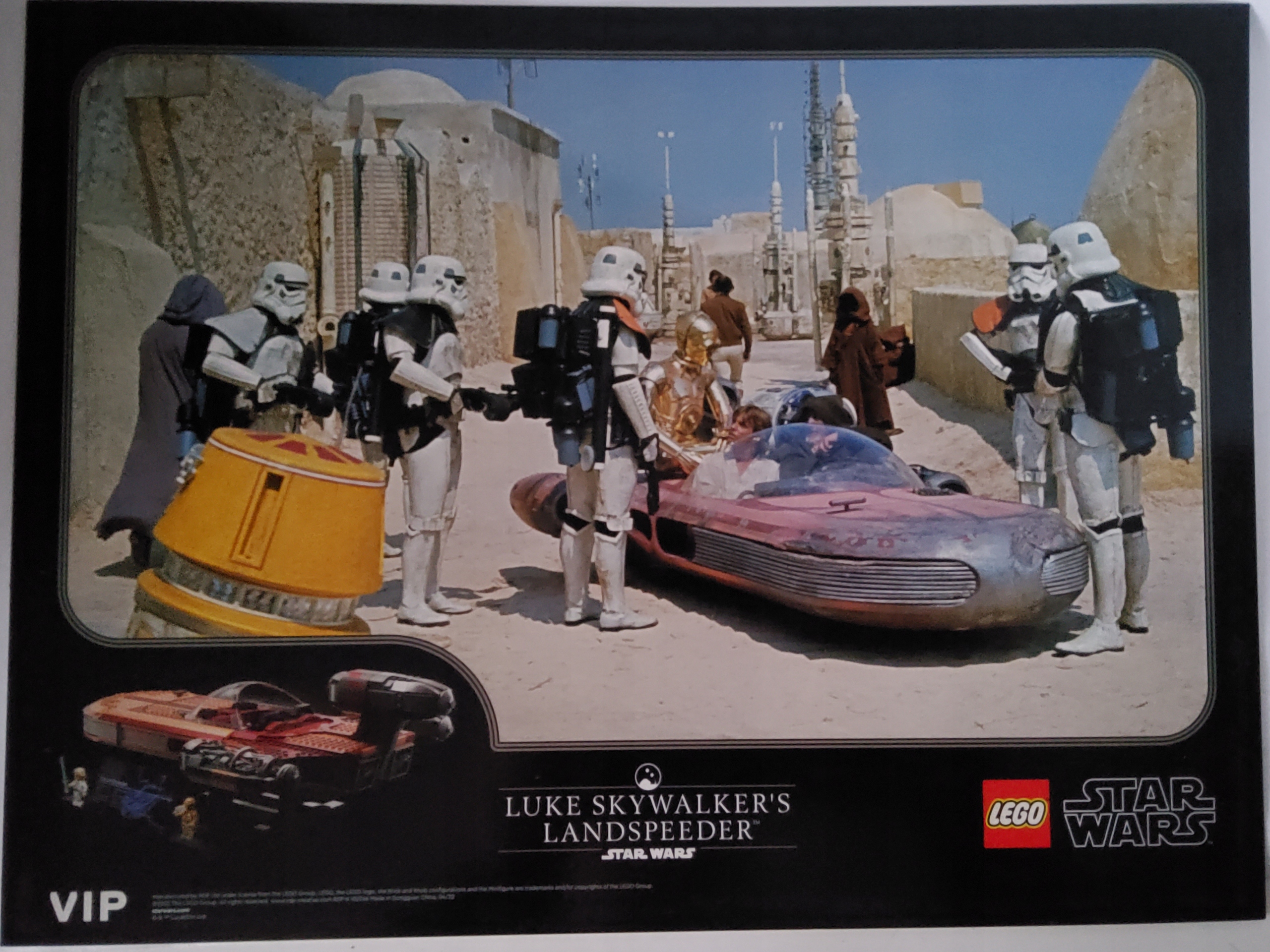 1# LEGO LIMITOWANY PLAKAT STAR WARS - LANDSPEEDER Kod producenta 5006309