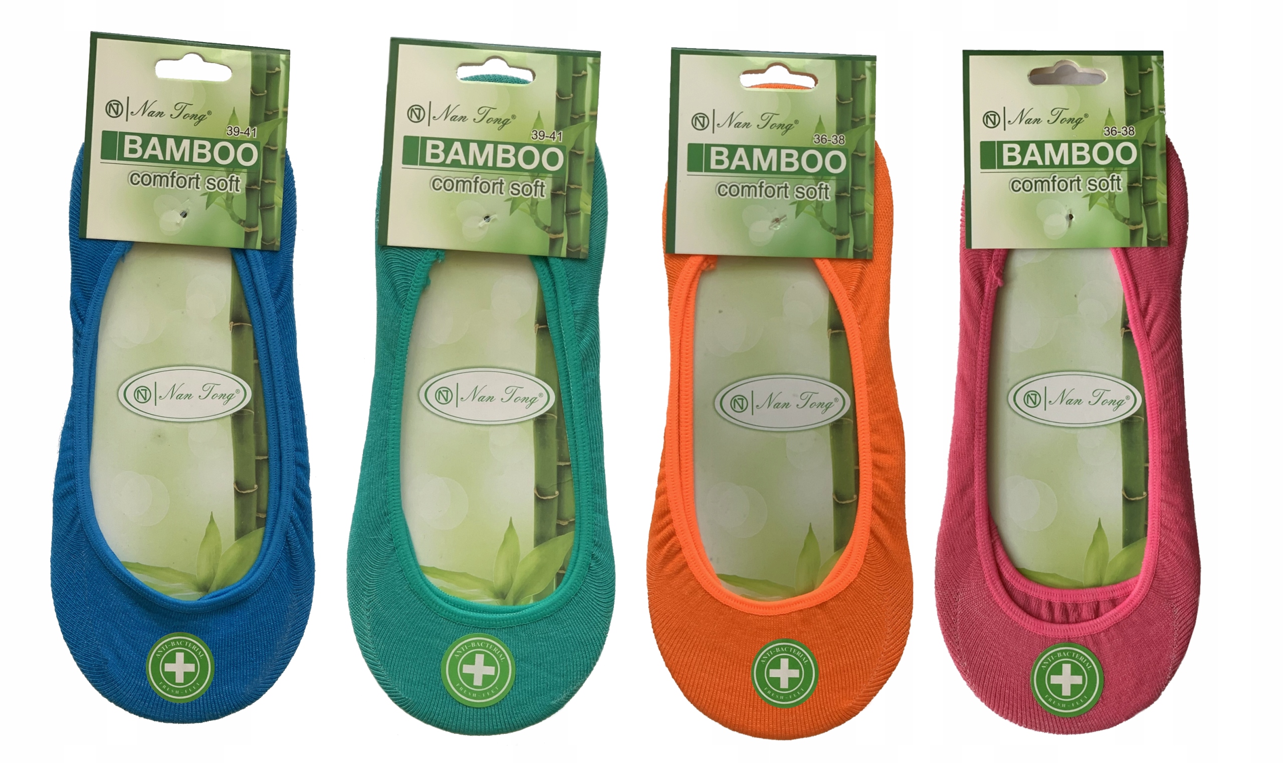 

4 x Stopki bambusowe skarpetki Bambus 39-41 zestaw