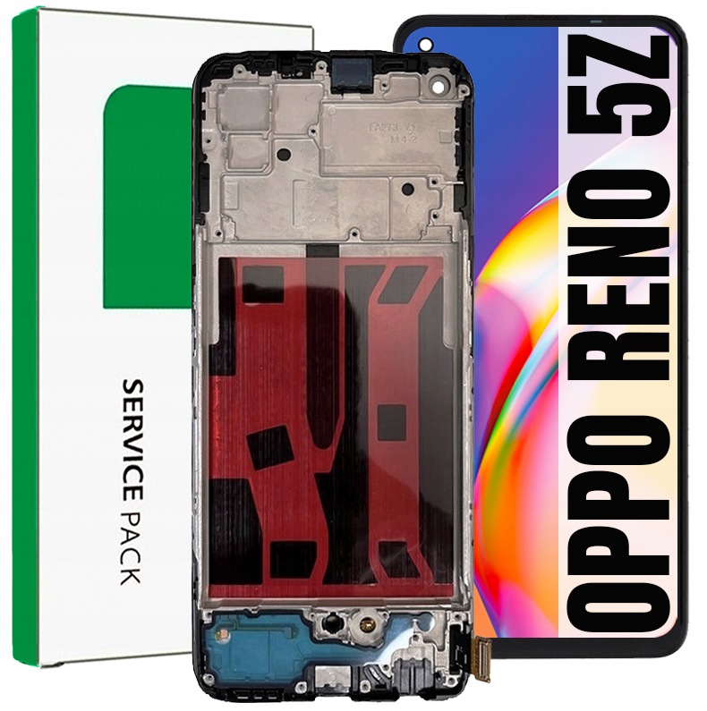 Displej Pro Oppo Reno 5Z Originál Obrazovka Rámeček