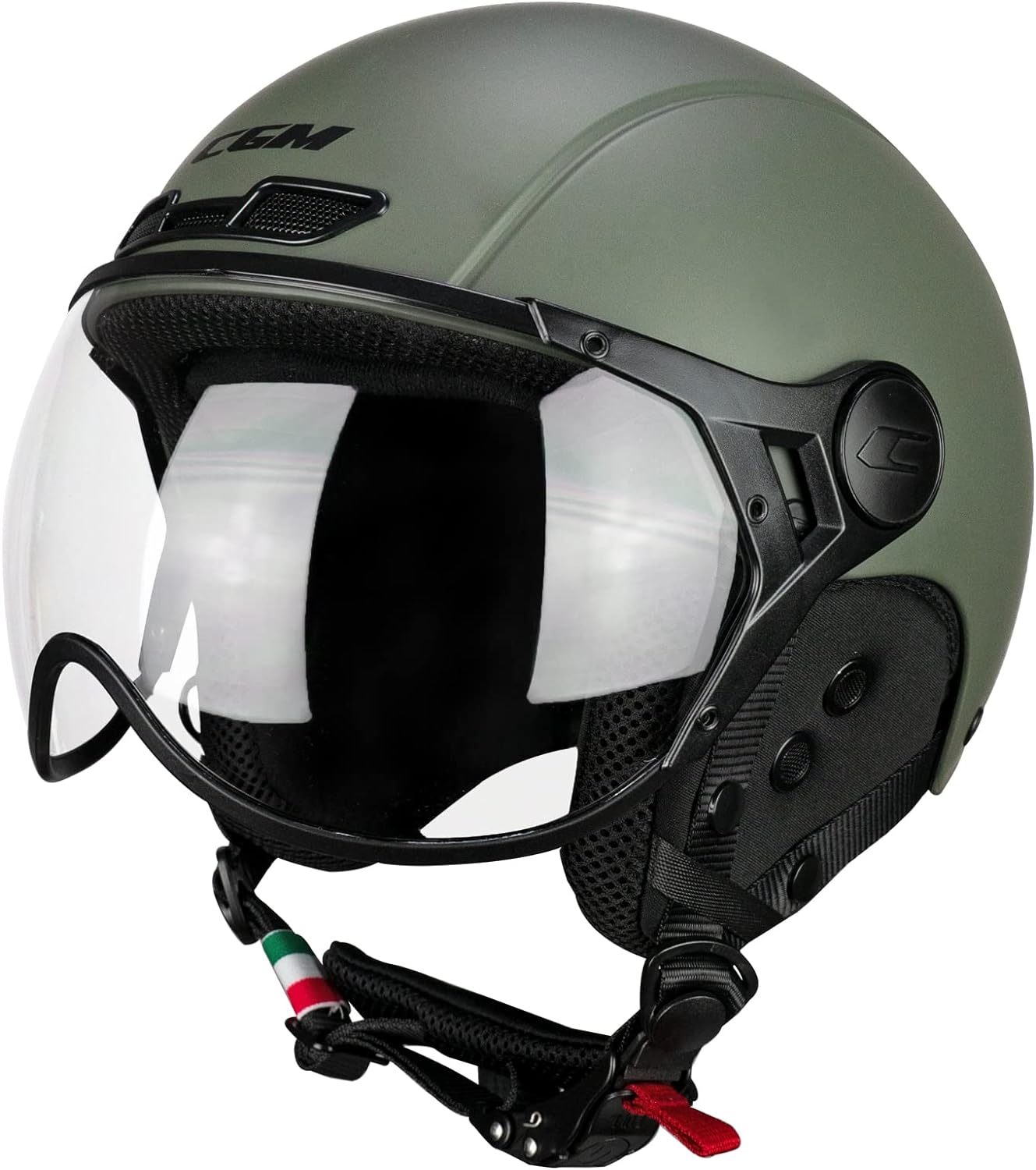 Celoroční přilba Cgm 801 Ebi Mono Verde Opaco M 57-58 cm kolo/lyže