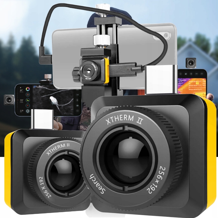 Termovízna kamera TS2PRO Android+Windows držiak puzdra -20 až 450 stupňov