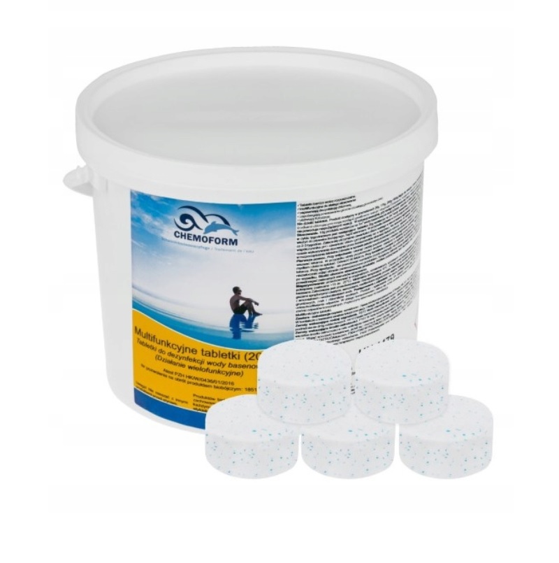 Chemoform Chemochlor Multitabletki małe do basenu (20g) 4w1 3kg