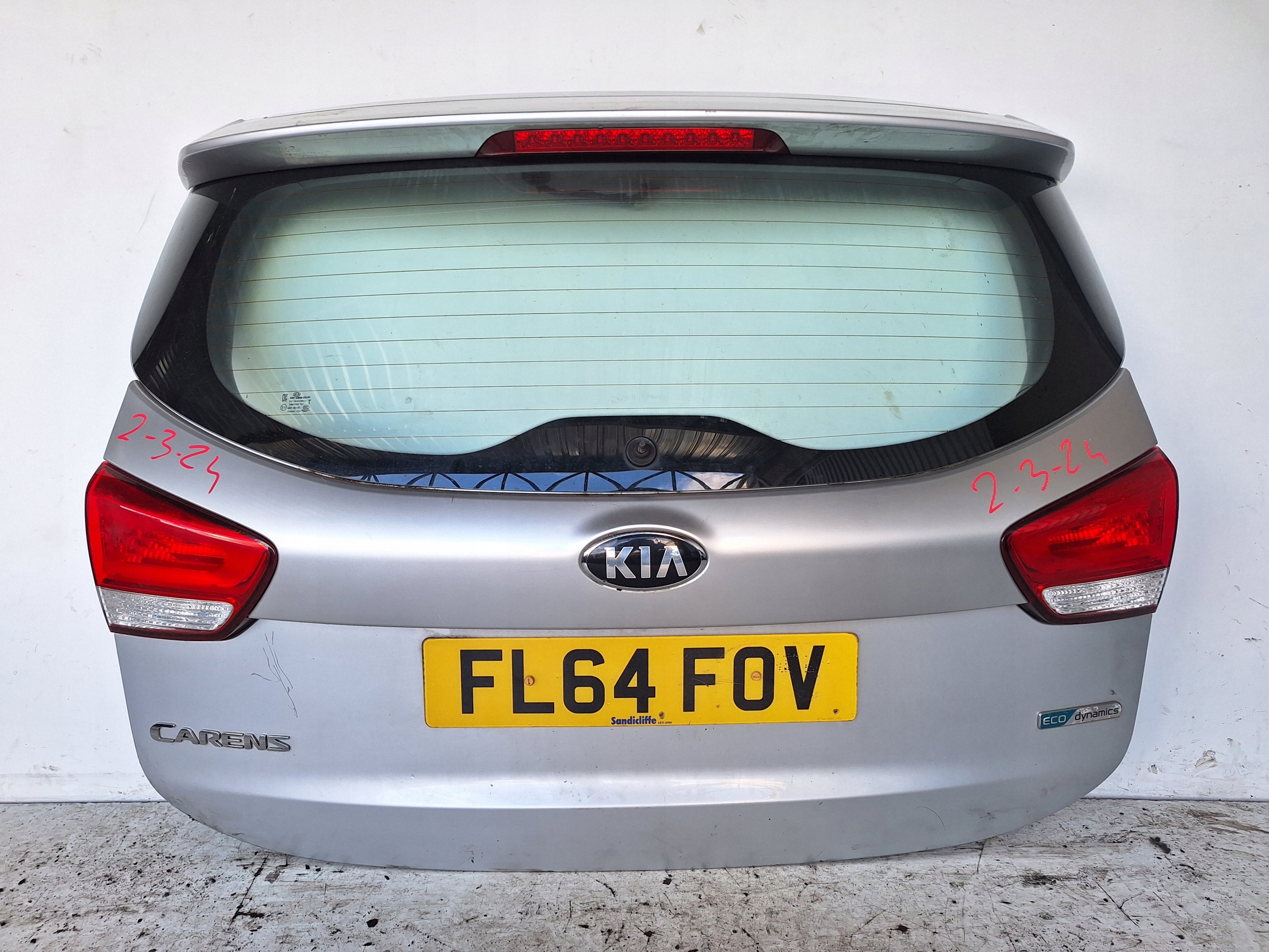 KIA CARENS IV 12-19 boot door
