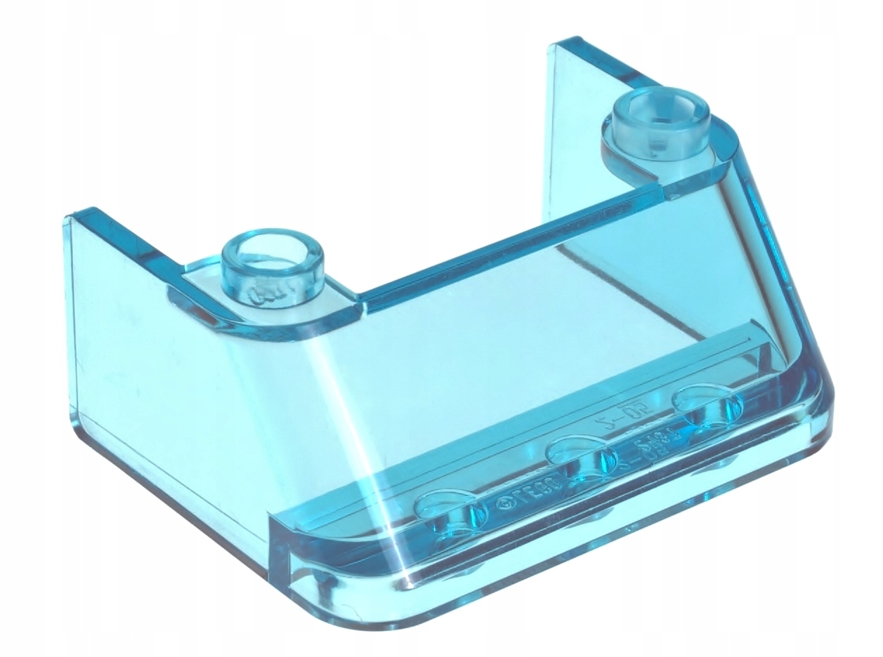 

Lego Szyba 3x4x1 2437 niebieska jasna trans