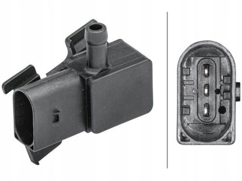 HELLA ДАТЧИК ТИСКУ ВИХЛОПНИХ ГАЗІВ 6PP 009 409-021