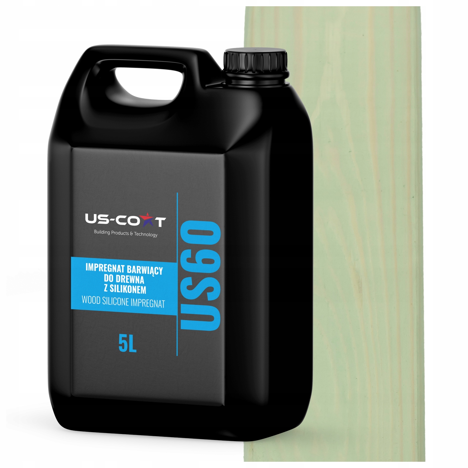 Barvící Impregnat Na Dřevo Se Silikonem 2v1 Altán Desky Olivová Barva 5L