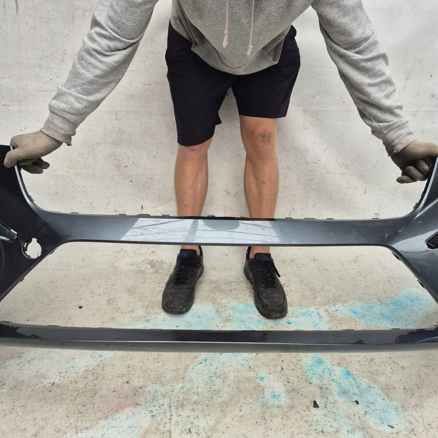 SKODA ENYAQ IV SPORTLINE 20-> bumper front front washer PDC