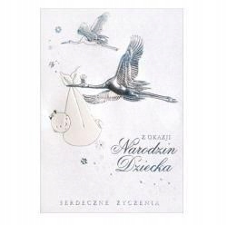 KARTKA NA NARODZINY - z okazji narodzin dziecka