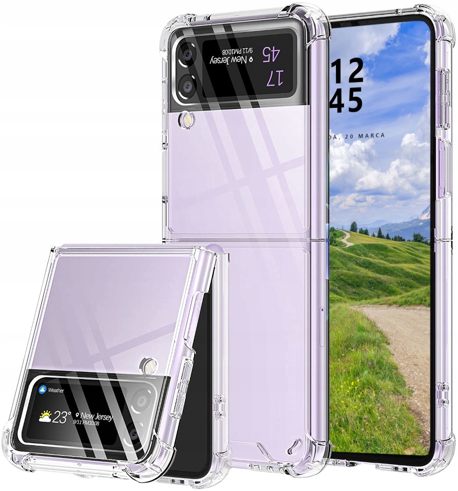 

Etui do Samsung Z Flip 3 5G Pancerne Shockproof