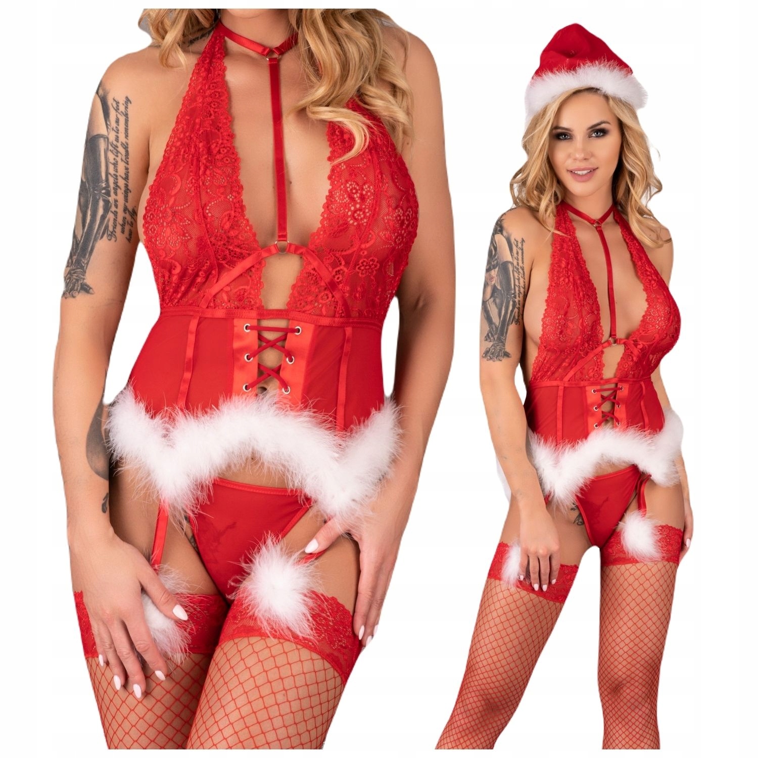 

Strój Mikołajki Przebranie Kostium Śnieżynki S/m