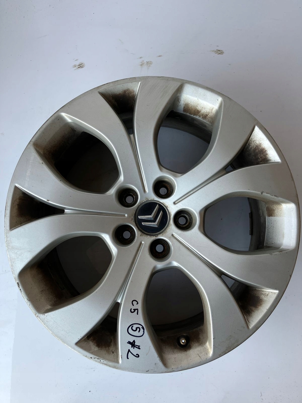 ЛИТЫЕ ДИСКИ C5 III X7 17 ДЮЙМОВ #2 9656877580