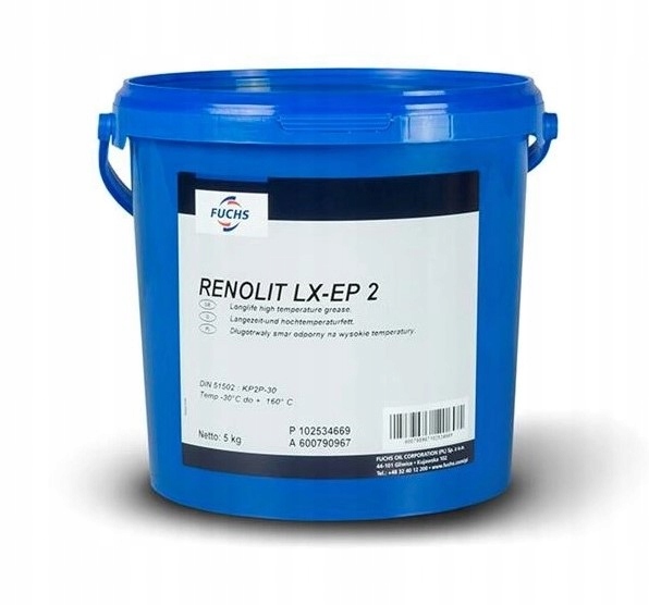 SMAR DO ŁOŻYSK FUCHS RENOLIT LX EP2 5KG