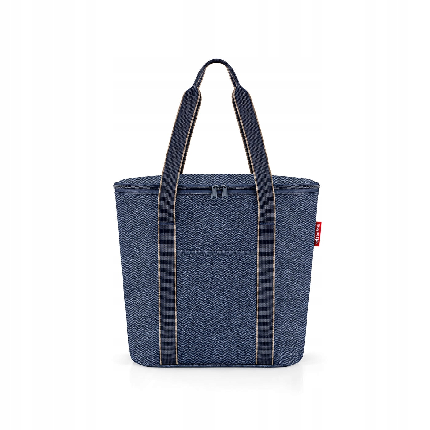 Taška thermoshopper, herringbone tmavě modrá, Reisenthel