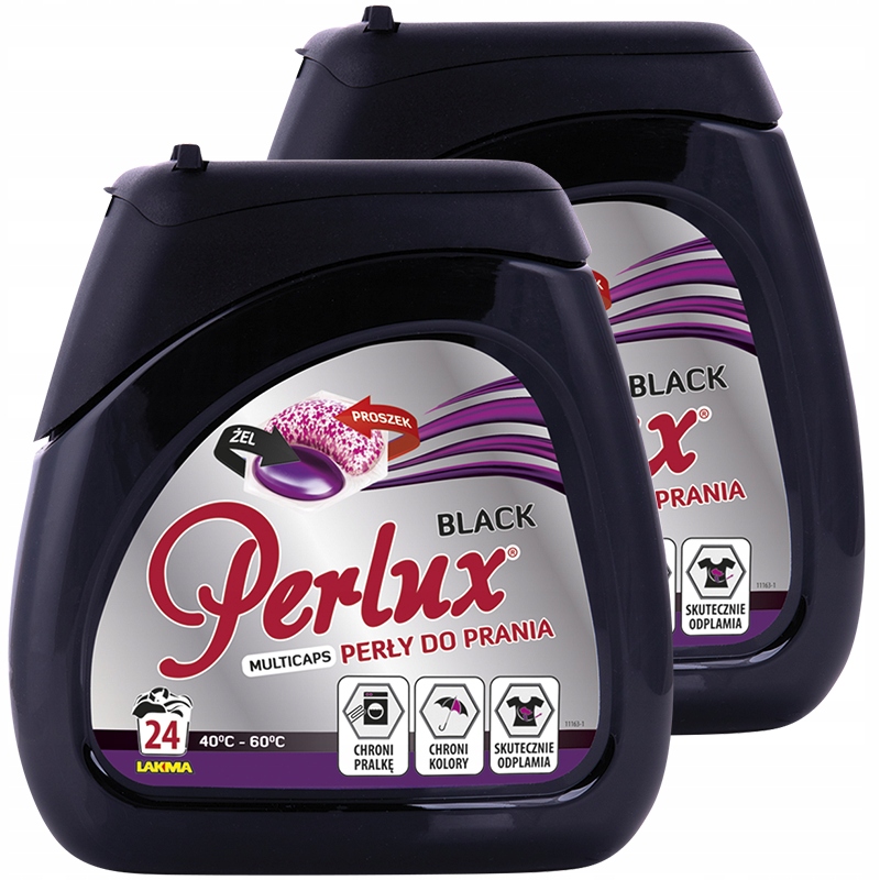 

Perlux black, kapsułki do prania duopack 48 szt.
