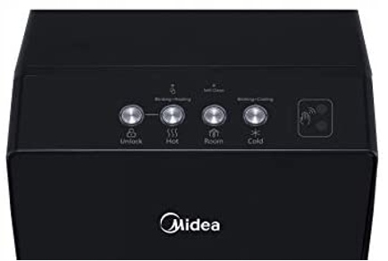 Dystrybutor Wody MIDEA JS1844S BLACK Bezbutlowy Wolnostojący Filtrujący EAN (GTIN) 6939815660625