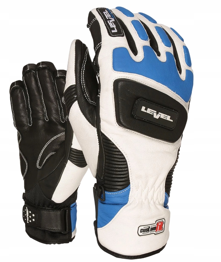 Rękawice Level męskie narciarskie skórzane r. Xs