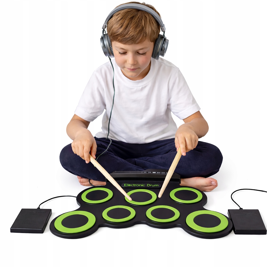 Nástroj Perkuse Elektrická Bubnová skládací podložka Drum Pad