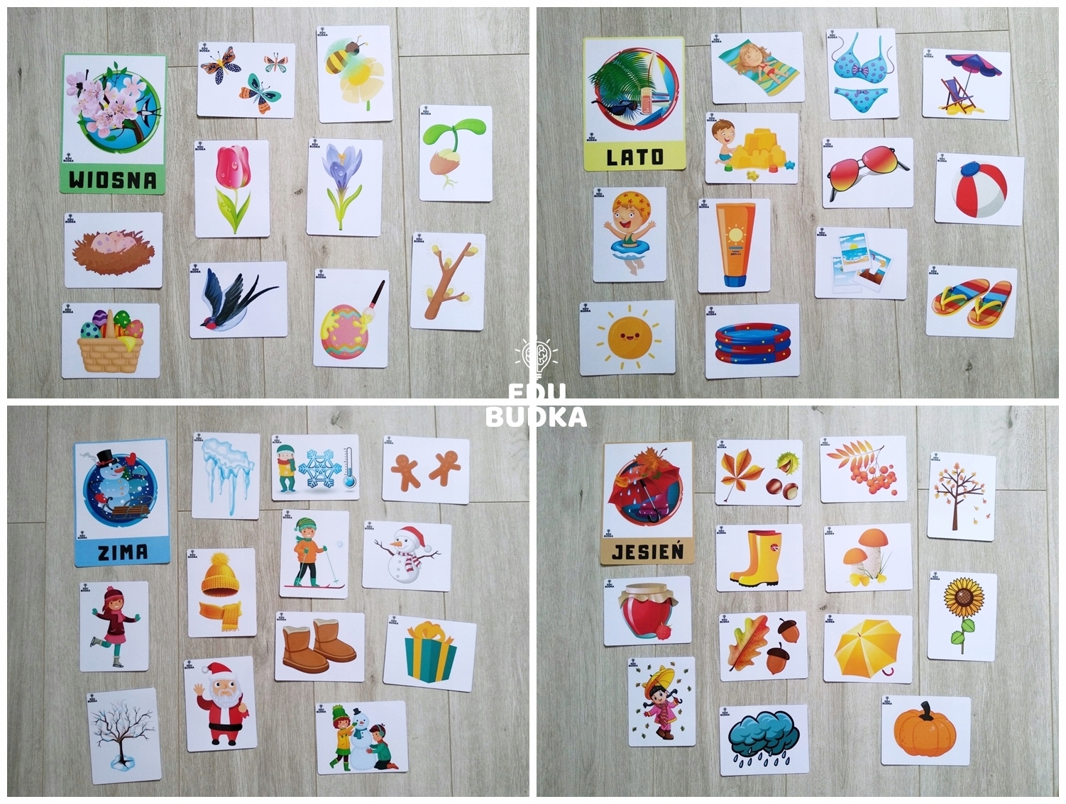 CZTERY PORY ROKU Plansze + 48 ilustracji Tytuł CZTERY PORY ROKU Plansze + 48 ilustracji