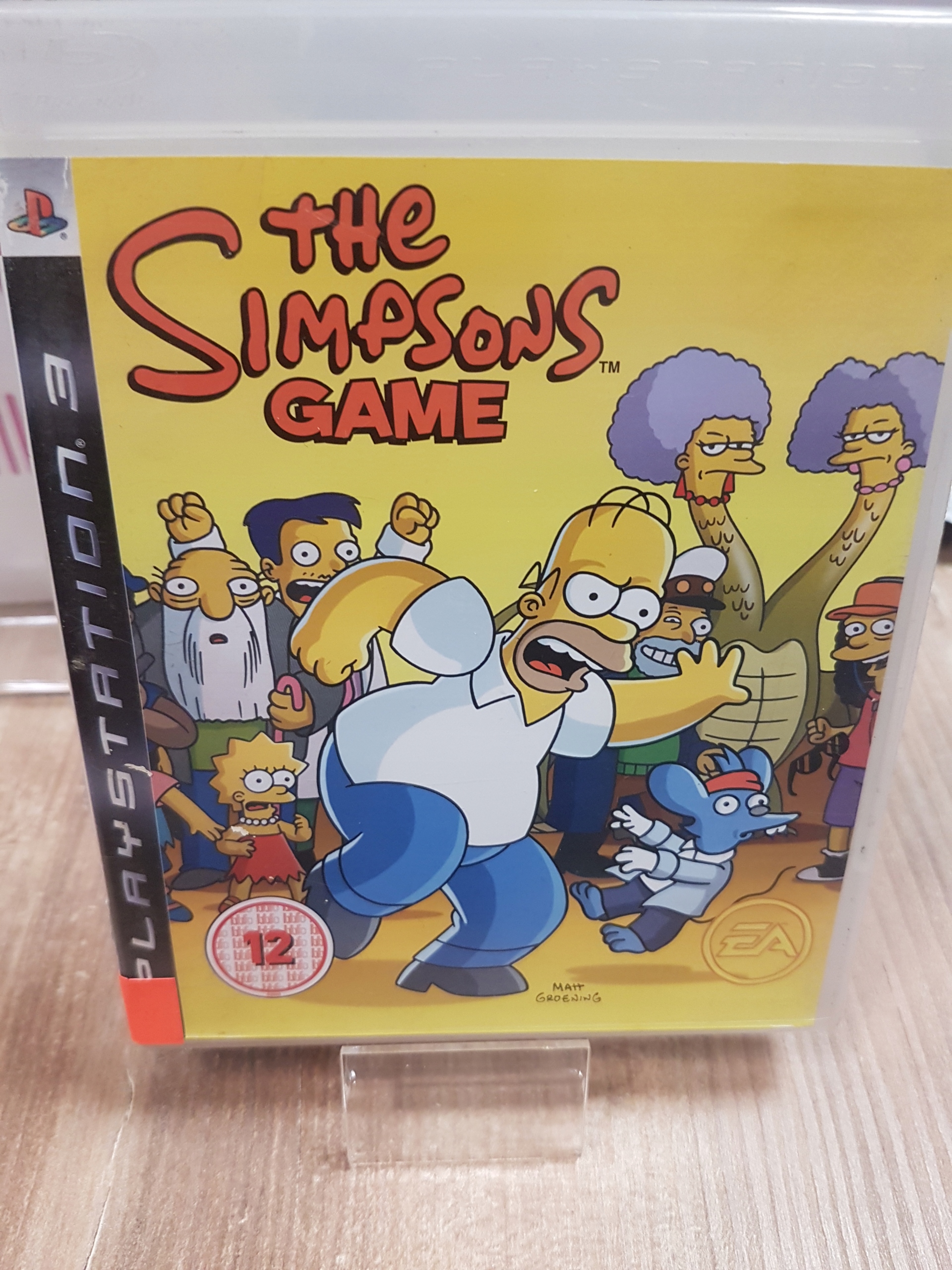 The Simpsons Game PlayStation (PS3) pudełkowa Stan: Używany