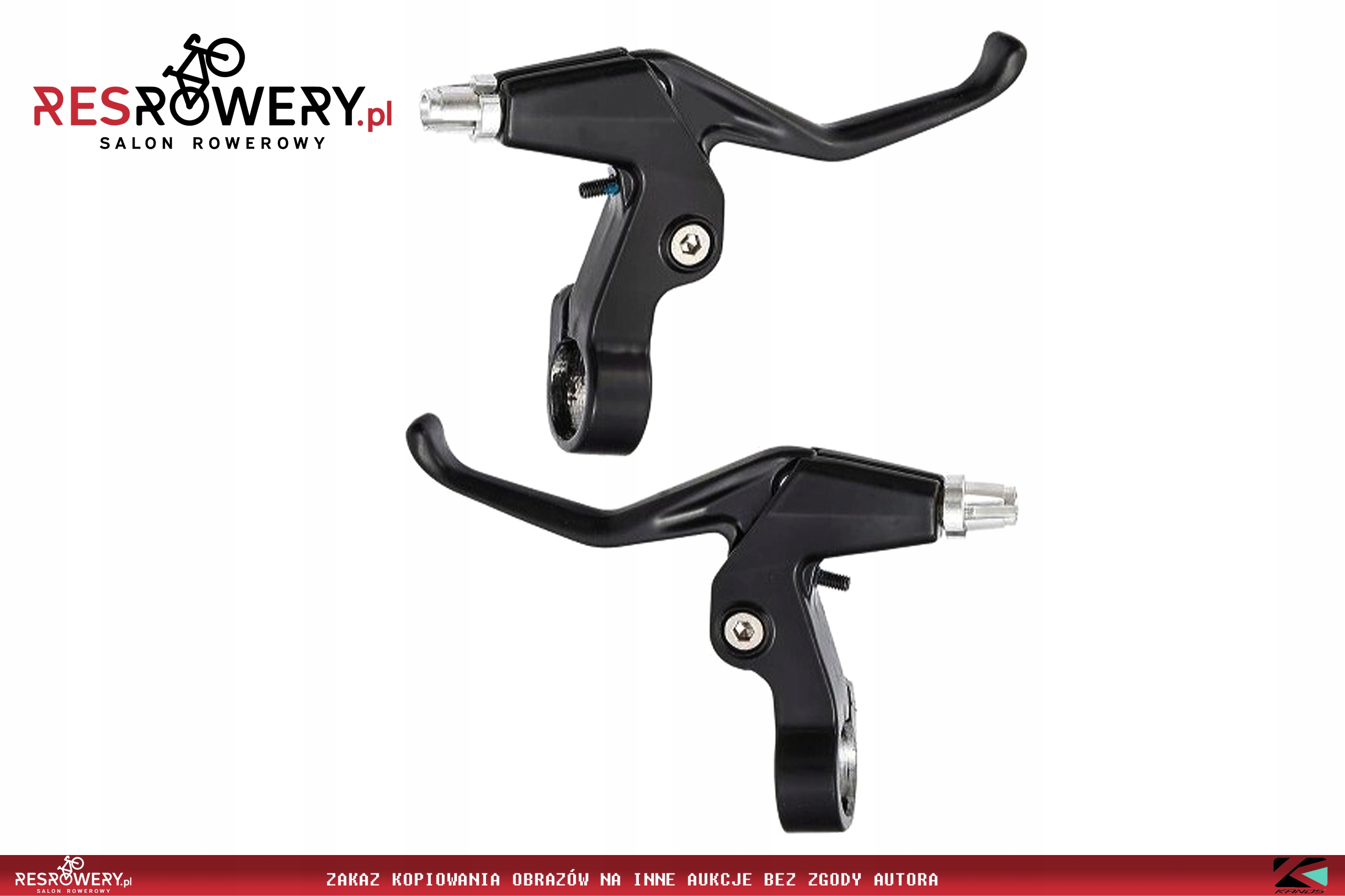 DŹWIGNIA HAMULCA KLAMKA RĄCZKA ALU KANDS VBL-610B Kod producenta VBL-610A