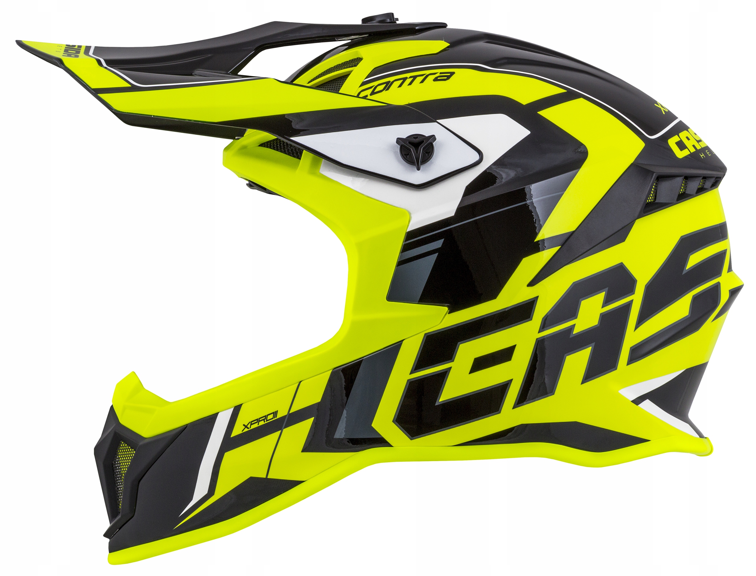 KASK NA CROSS CASSIDA Z WŁÓKNA SZKLANE PRO/CONTRA Rozmiar XS